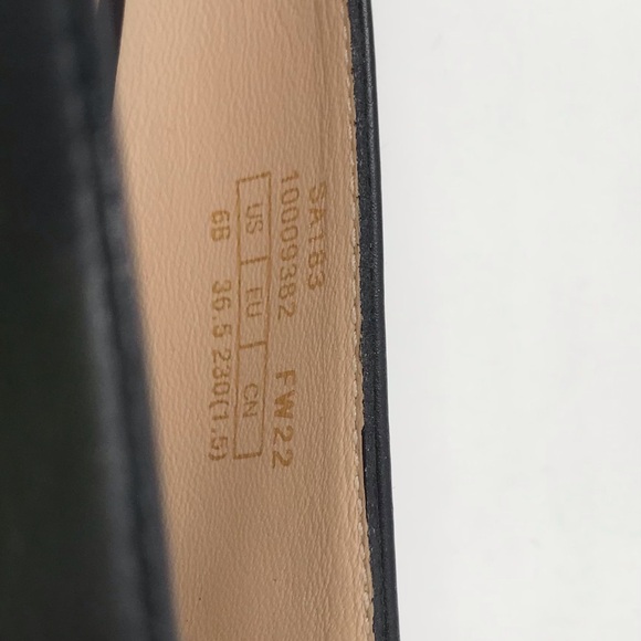 Stuart Weitzman Dancer 75mm Leather Pump Black Size 6 Heel Height 3" - Picture 8 of 11